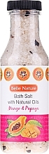 Fragrances, Perfumes, Cosmetics Bath Salt "Mando and Papaya" - Belle Nature Bath Salt 