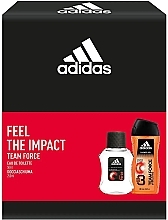 Fragrances, Perfumes, Cosmetics Adidas Team Force - Set (edt/50 ml + sh/gel/250 ml)