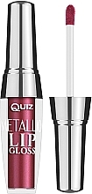 Liquid Shimmer Lipstick - Quiz Cosmetics Mettalic Lip Gloss — photo N3