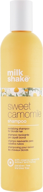 Chamomile Shampoo for Thin Blonde Hair - Milk Shake Sweet Camomile Shampoo — photo N1