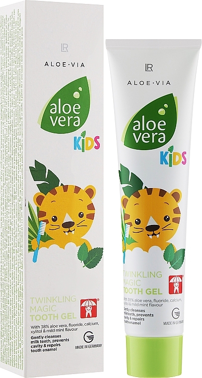 Kids Gel Toothpaste 0-6 years - LR Health & Beauty Aloe Via Kids Twinkling Magic Tooth Gel — photo N29