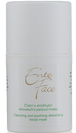 Detoxifying Face Mask - EnteFace Cleansing And Soothing Detoxifying Facial Mask — photo N1