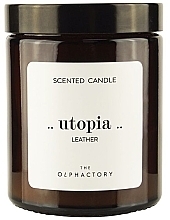 Scented Candle in Jar - Ambientair The Olphactory Utopia Leather Candle — photo N2