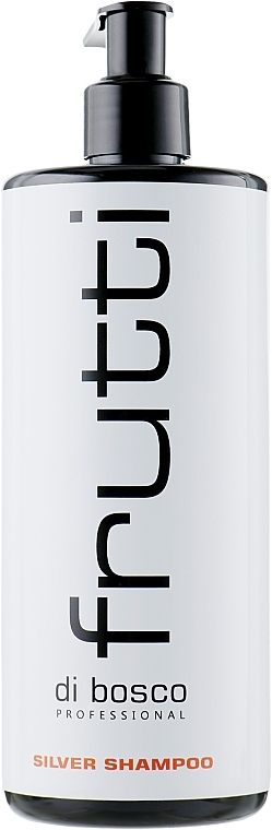 Tinting Shampoo for Blonde Hair - Frutti Di Bosko Silver Shampoo — photo N1