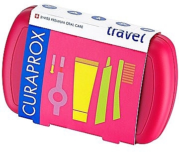 Travel Hygiene Kit - Curaprox Be You Red — photo N2