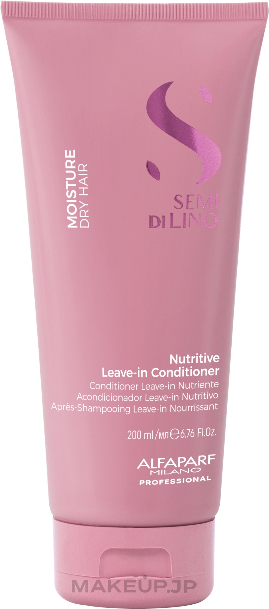 Leave-In Conditioner "Nourishing" - Alfaparf Semi Di Lino Moisture Nutritive Leave-In Conditioner — photo 200 ml