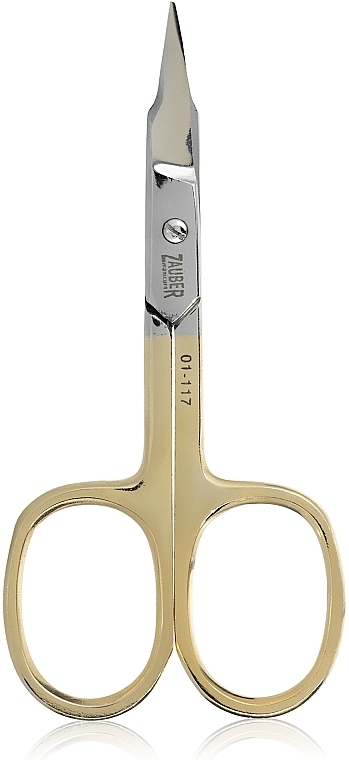 Nail Scissors, golden, 01-117 - Zauber Premium — photo N1