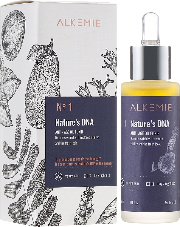Rejuvenating Face Elixir - Alkmie Nature’s DNA Oil Elixir — photo N4