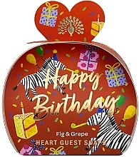 Fragrances, Perfumes, Cosmetics Set - The English Soap Company Occasions Collection Happy Birthday Heart Guest Soaps (soap/3x20g)