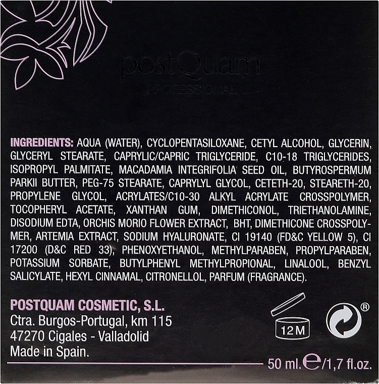 Moisturizing Face Night Cream - PostQuam Orquid Eternal Moisturizing Night Cream — photo N14