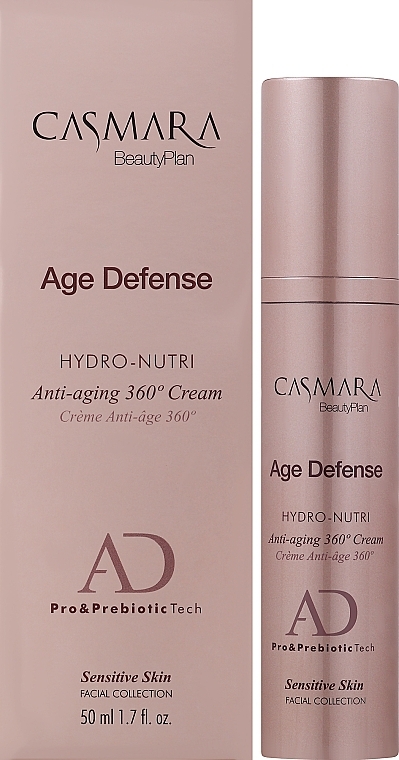 Age Defense Hydro-Nourishing Pro & Prebiotics Cream - Casmara Age Defense Cream — photo N4