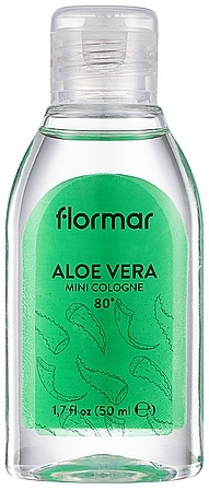 Aloe Vera Hand Sanitizer - Flormar Aloe Vera Mini Cologne — photo N1