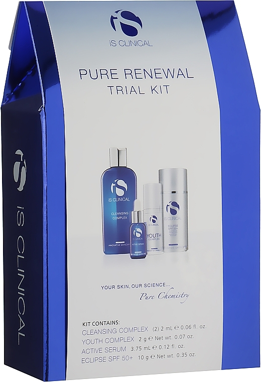 Set - Is Clinical Pure Renewal Collection (cl/gel/2ml + serum/3.75ml + cr/2g + sun/cr/10g) — photo N8