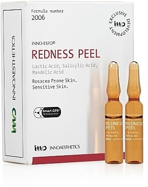 Ampoule Peeling for Sensitive and Vascular Skin - Innoaesthetics Inno-Exfo Redness Peel — photo N1