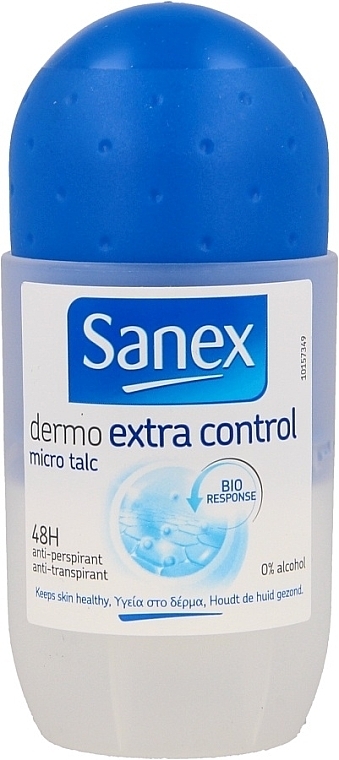 Roll-On Deodorant - Sanex Dermo Extra Control 48h Antiperspirant Roll On — photo N10