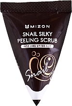 Fragrances, Perfumes, Cosmetics Snail Mucin Facial Peeling Scrub - Mizon Snail Silky Peeling Scrub