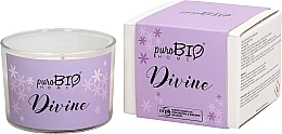 Fragrances, Perfumes, Cosmetics Organic Candle - PuroBio Home Organic Divine 