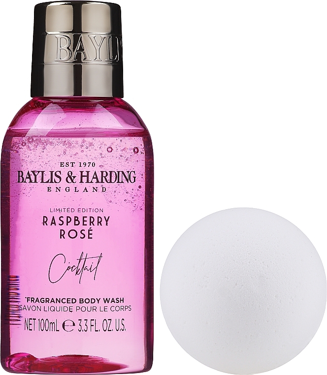 GIFT! Set - Baylis & Harding Raspberry Rose — photo N1