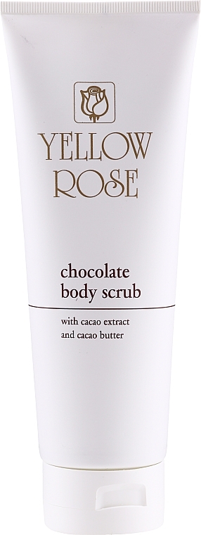 Facial Chocolate Scrub - Yellow Rose Chocolate Body Scrub — photo N3