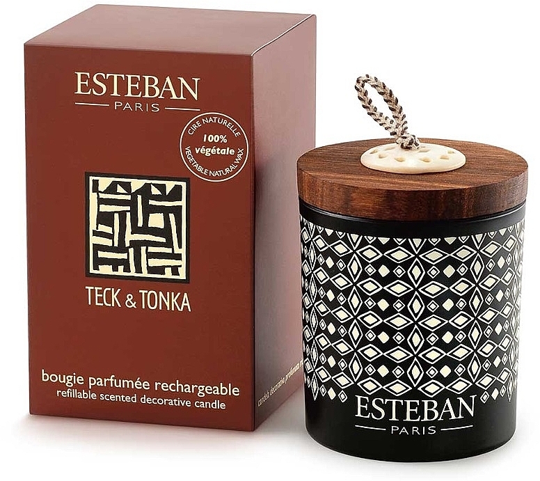 Esteban Teck & Tonka - Scented Candle — photo N1