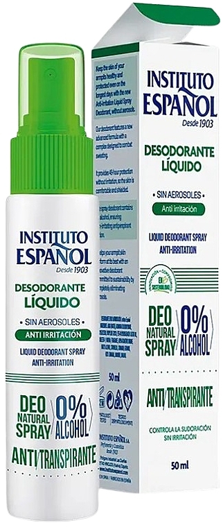 Anti-Irritation Deodorant - Instituto Espanol Anti-Irritation Liquid Deodorant — photo N1