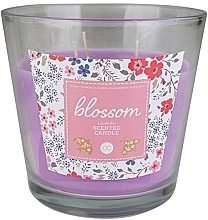 Fragrances, Perfumes, Cosmetics Scented Candle with Three Wicks - Accentra Blossom Scented Candle