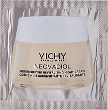 Redensifying Revitalizing Night Face Cream - Vichy Neovadiol Redensifying Revitalizing Night Cream (sample)  — photo N1