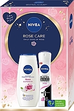 Fragrances, Perfumes, Cosmetics Set - Nivea Rose Care Set (sh/gel/250ml + deo/150ml)