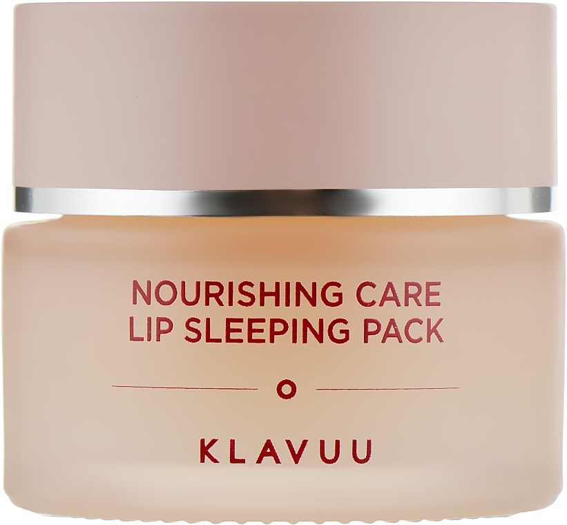Night Lip Mask - Klavuu Nourishing Care Lip Sleeping Pack — photo N2