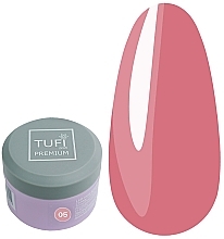 Fragrances, Perfumes, Cosmetics Builder Gel - Tufi Profi Premium LED Gel 05 Strawberry