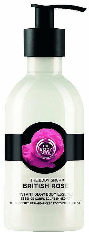 Body Lotion - The Body Shop British Rose Instant Glow Body Essence Lotion — photo N1