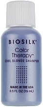 Fragrances, Perfumes, Cosmetics Color Protection Blonde Shampoo - BioSilk Color Therapy Cool Blonde Shampoo (mini size)