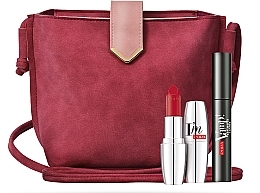 Fragrances, Perfumes, Cosmetics Set - Pupa Vamp! Mascara Explosive & I'm Lipstick (mascara/12ml + lipstick/3.5g + bag)