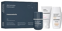 Set - Mesoestetic Dermamelan Home Pack (f/cr/30g + sunscreen/50ml + f/balm/50ml) — photo N1