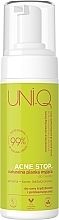 Fragrances, Perfumes, Cosmetics Cleansing Foam - UNI.Q Acne Stop Natural Face Cleansing Foam