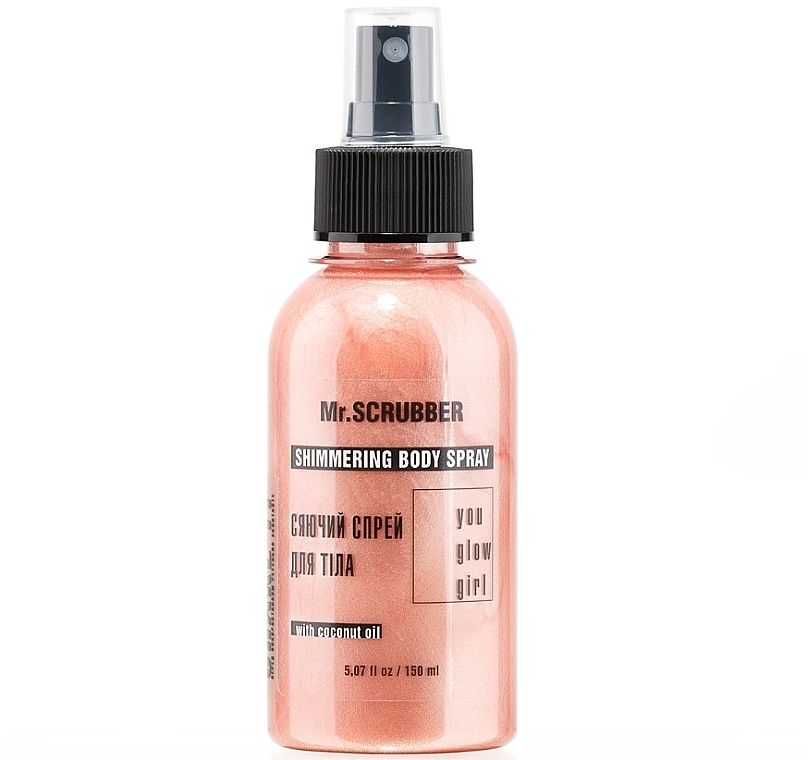 Sparkling Body Spray - Mr.Scrubber You Glow Girl Shimmering Body Spray — photo N1