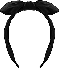 Fragrances, Perfumes, Cosmetics Hair Band FA-5613, Black with Bow - Donegal