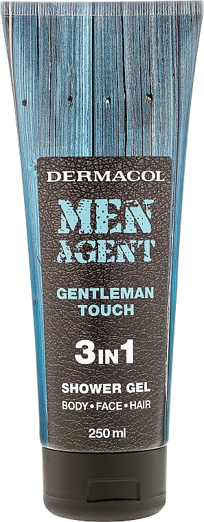 Shower Gel - Dermacol Men Agent Gentleman Touch 3in1 Shower Gel  — photo N1