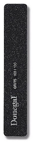 Wide Double-Sided Nail File 100/100, 17.8 cm, 9186, black - Donegal — photo N2