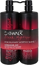 Fragrances, Perfumes, Cosmetics Set - Tigi Catwalk Sleek Mystique (sh/750ml + cond/750ml)