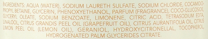 Grapefruit & Green Lemon Liquid Soap - Vivian Gray Liquid Soap Grapefruit & Green Lemon — photo N3