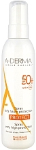 Fragrances, Perfumes, Cosmetics Sunscreen Spray - A-Derma Protect Spray Very High Protection SPF 50+