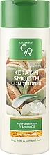 Conditioner for Dry, Weakened, Damaged Hair - Golden Rose Keratin Smooth Conditioner — photo N6