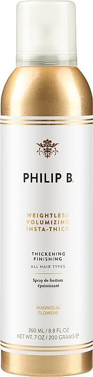 Hair Volume Spray - Philip B Weightless Volumizing Insta Thick — photo N1