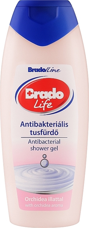 Shower Gel - BradoLine Brado Life Orchidea Antibacterial Shower Gel — photo N1