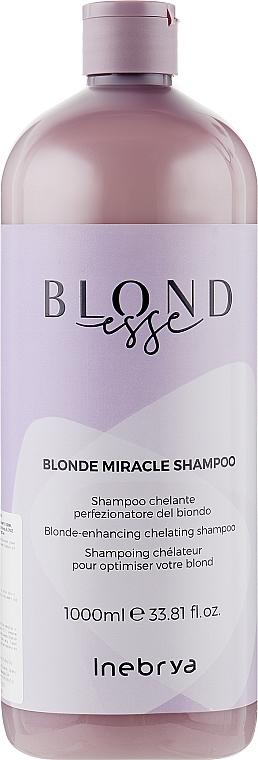 Blonde Shampoo - Inebrya Blondesse Blonde Miracle Shampoo — photo N11