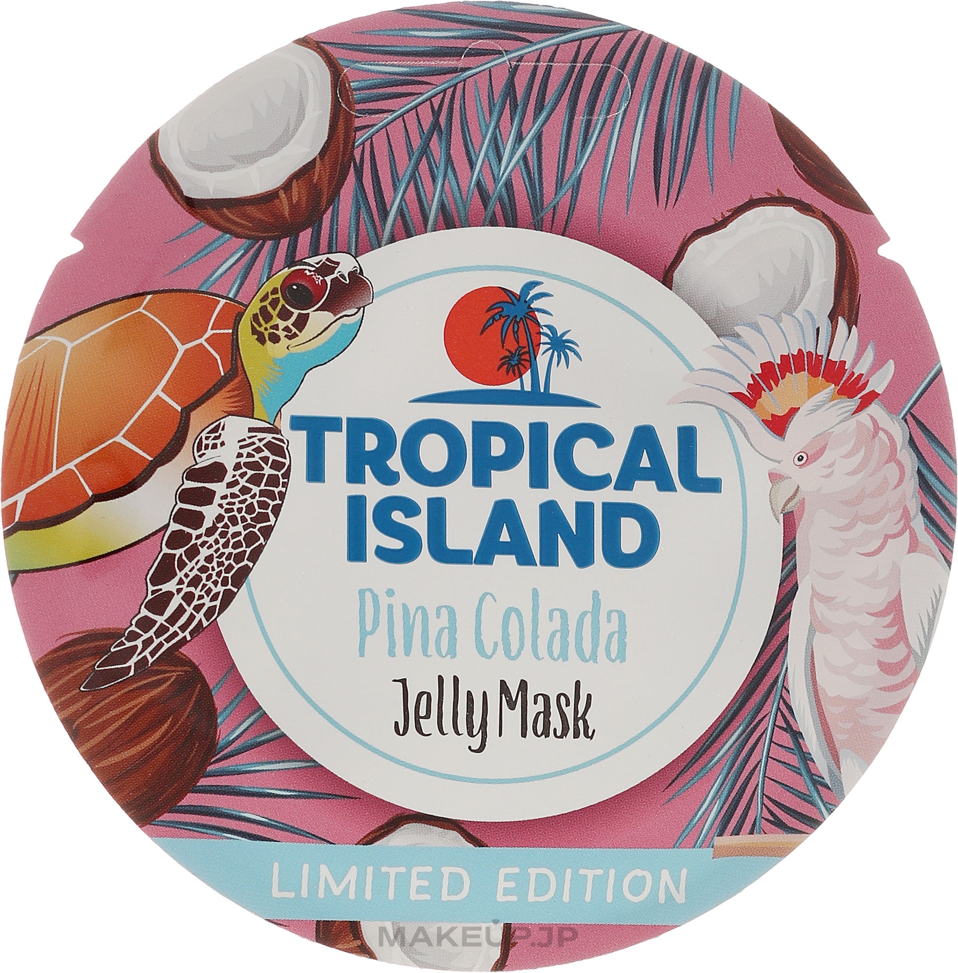 Facial Mask "Pina Colada" - Marion Tropical Island Pina Colada Jelly Mask — photo 10 g