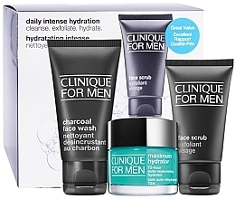 Fragrances, Perfumes, Cosmetics Set - Clinique Daily Intense Hydration Set (f/wash/50ml + f/scr/30ml + f/cr/50ml)