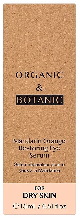 Repairing Eye Serum - Organic & Botanic Mandarin Orange Restoring Eye Serum — photo N16