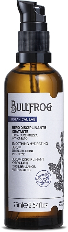 Smoothing Moisturizing Hair Serum - Bullfrog Botanical Lab Smoothing Hydrating Serum — photo N1